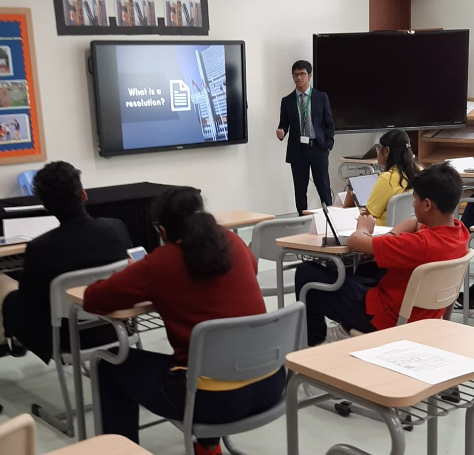 mohammad amaan siddiqui workshop at gems new millennium school dubai mun