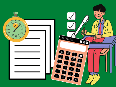 examination patters and different types of questions in a test