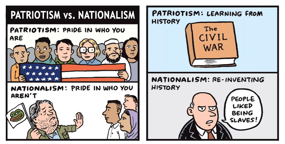 nationalism and patriotism