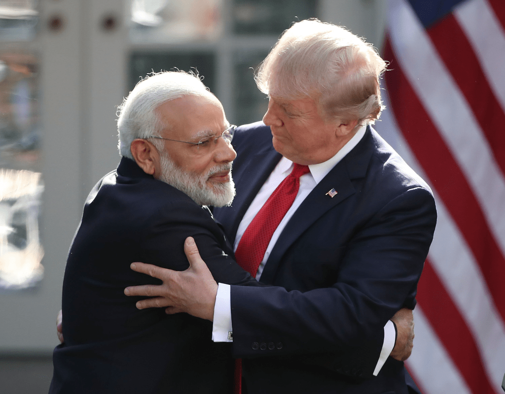 trump and modi